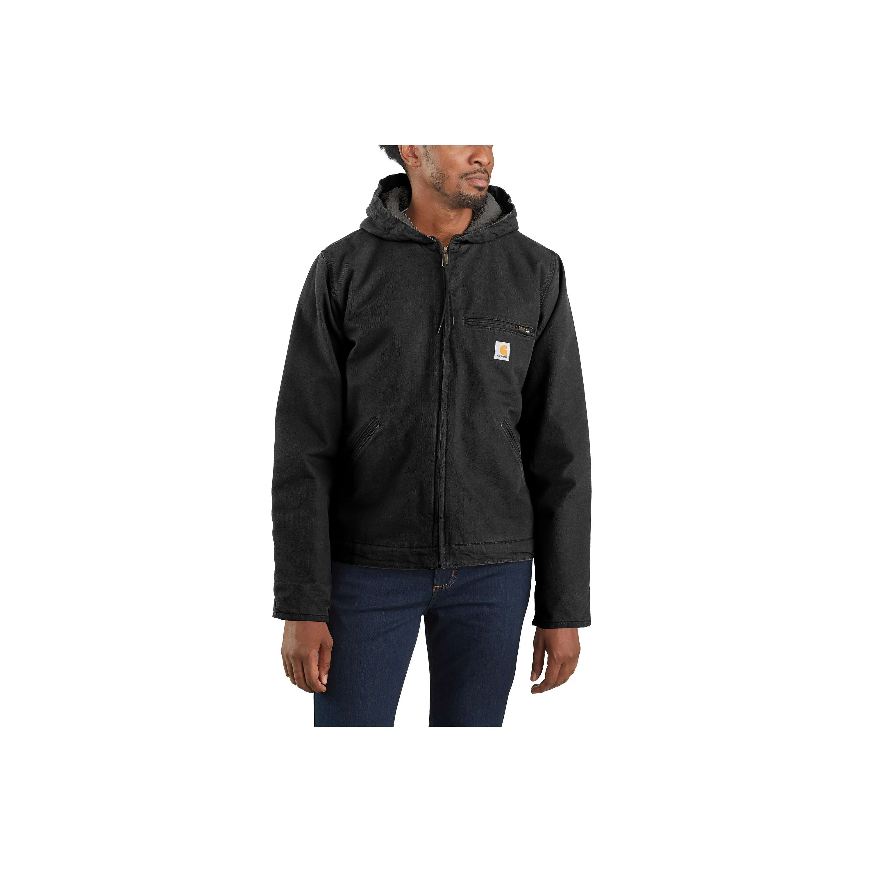 104392 - CARHARTT® WASHED DUCK SHERPA LINED JACKET