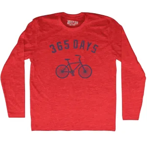 365 Days Bike Adult Tri-Blend Long Sleeve T-shirt