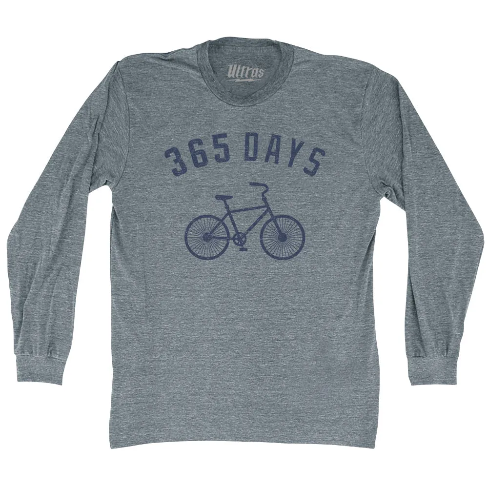 365 Days Bike Adult Tri-Blend Long Sleeve T-shirt