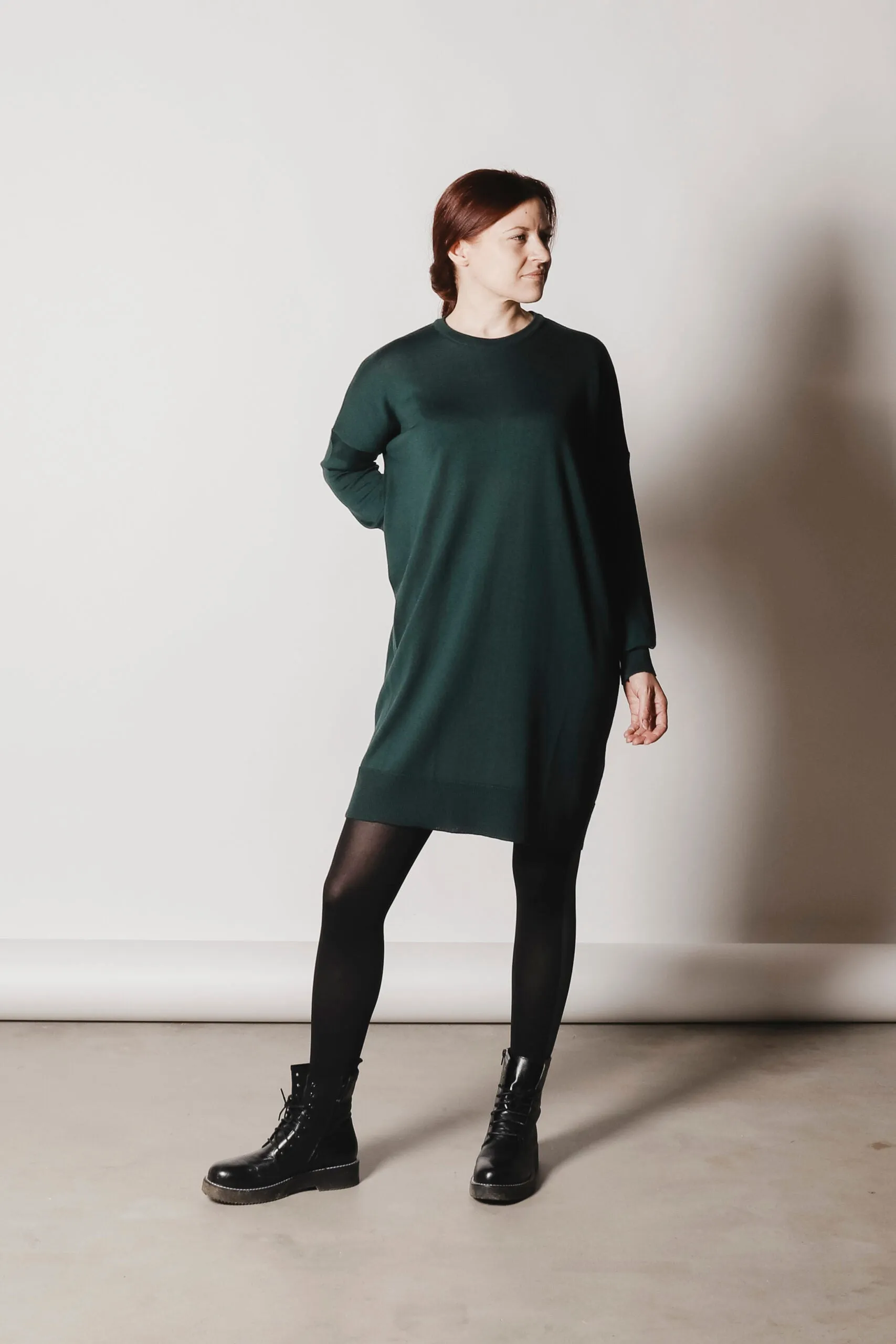 Ada Merino Tunic Green