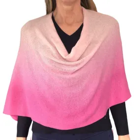 Alashan Cashmere Dip Dye Topper - Pink Combo