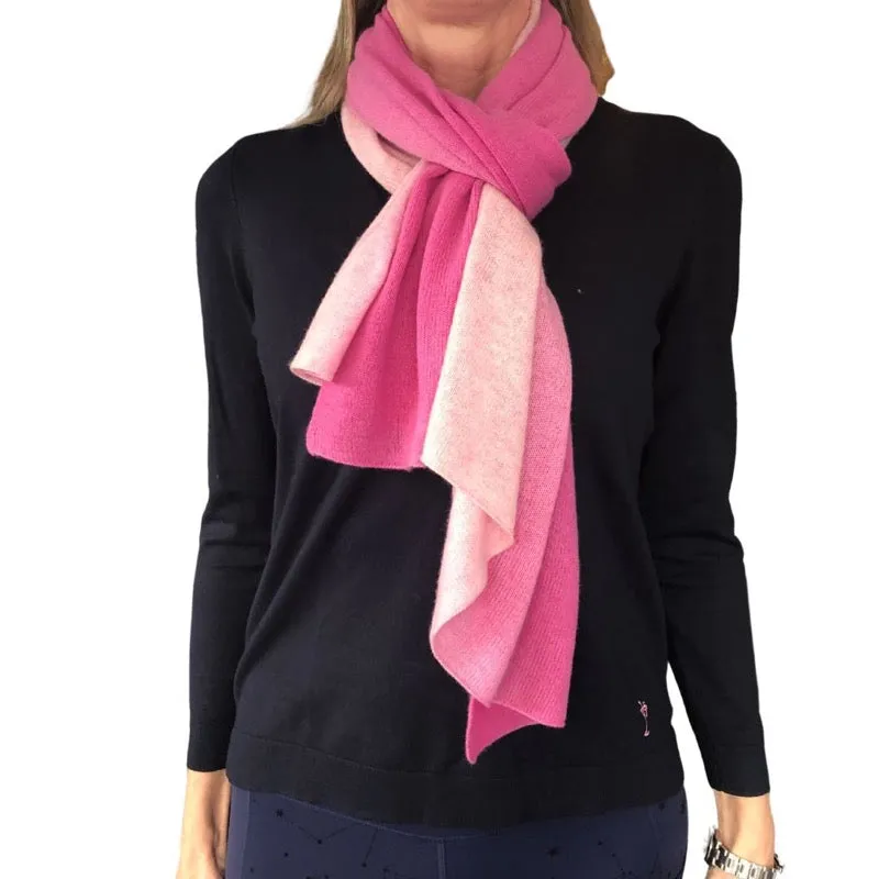 Alashan Cashmere Dip Dye Topper - Pink Combo