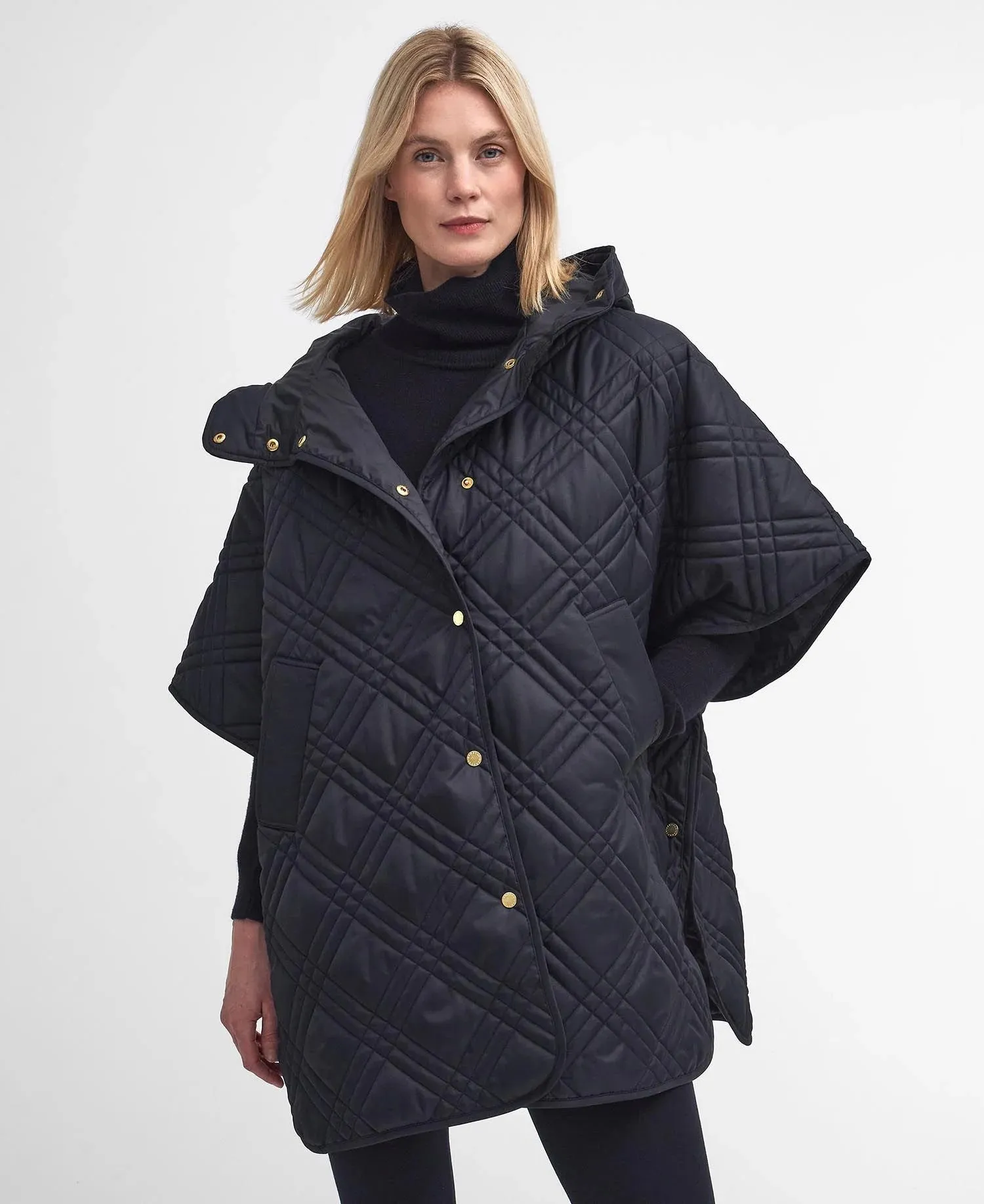 Astor Quilted Cape