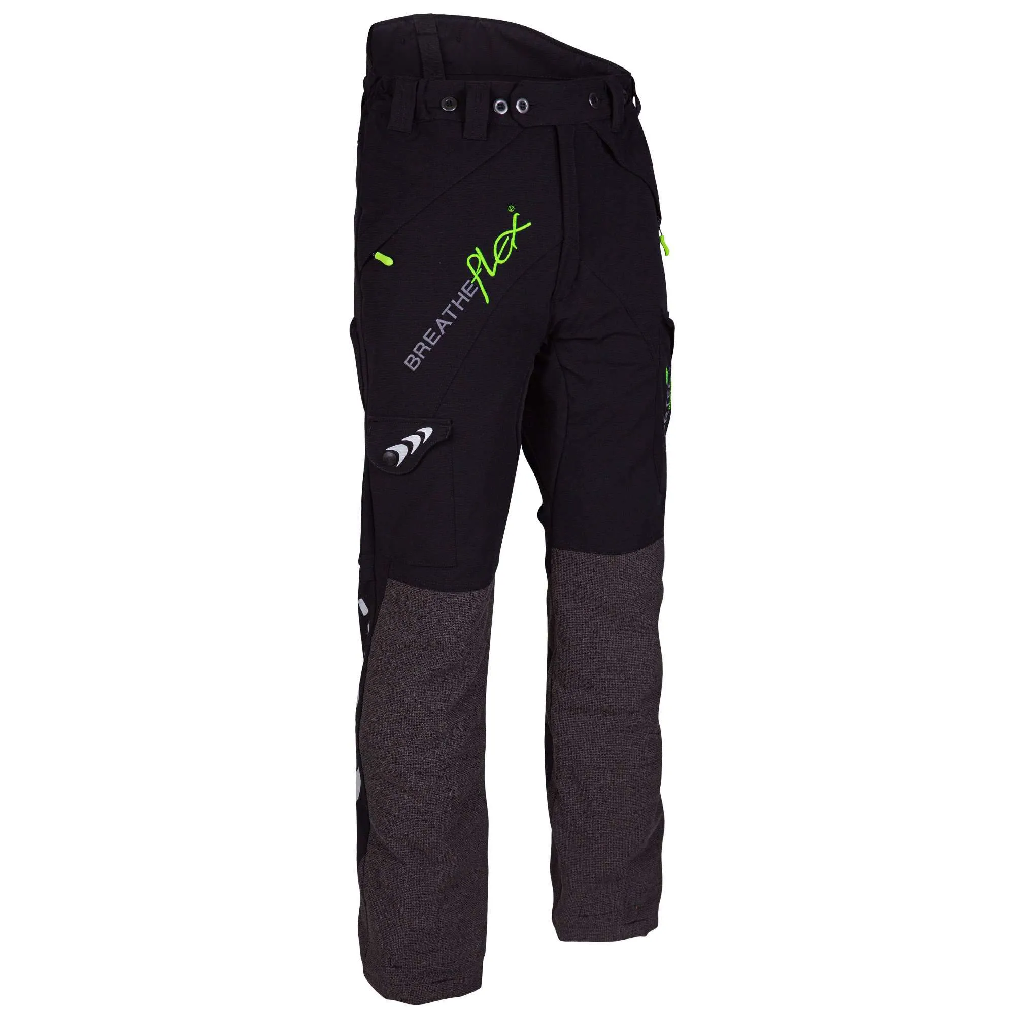 AT4010 Breatheflex Chainsaw Trousers Design A Class 1 - Black