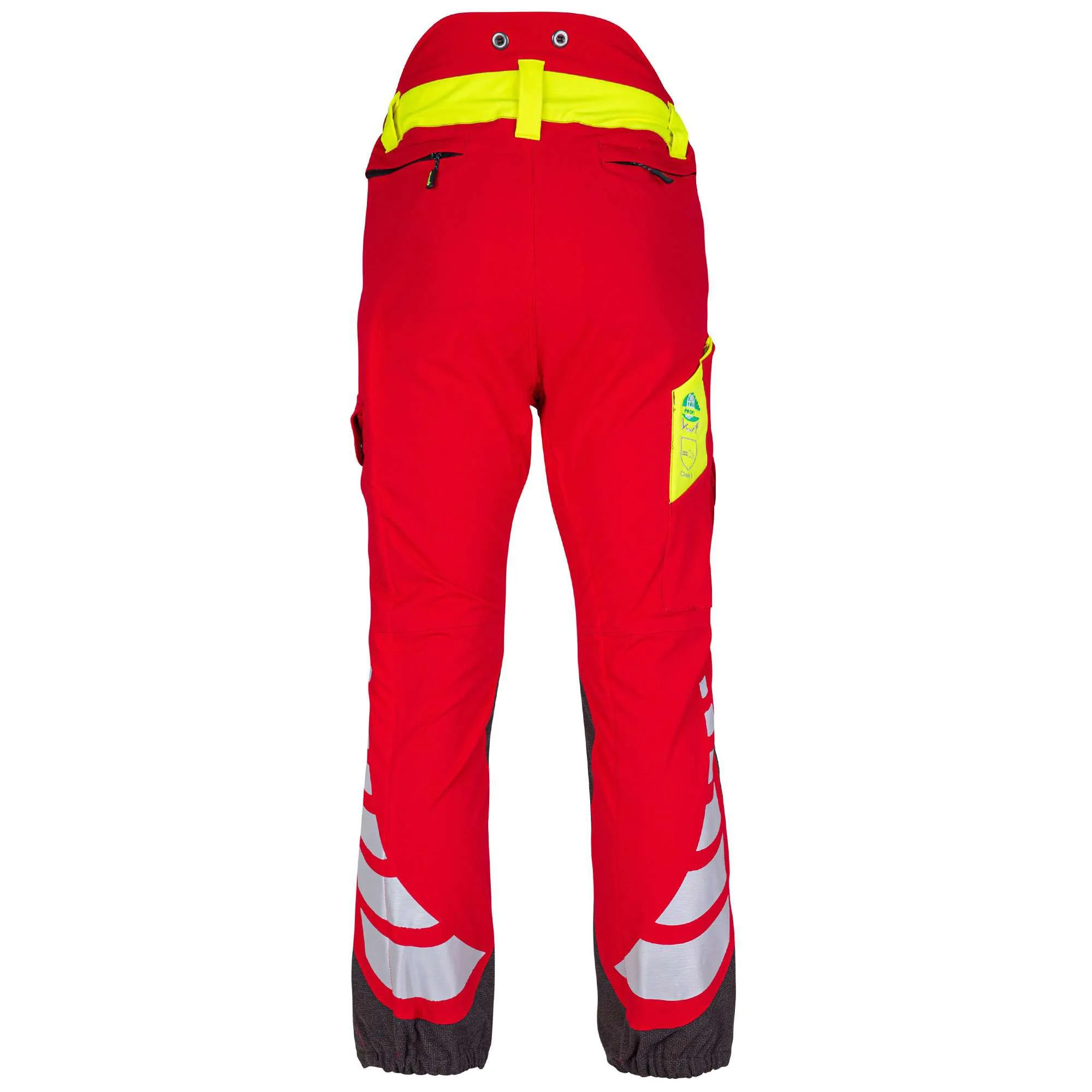 AT4050 Breatheflex Chainsaw Trousers Design C Class 1 - Red