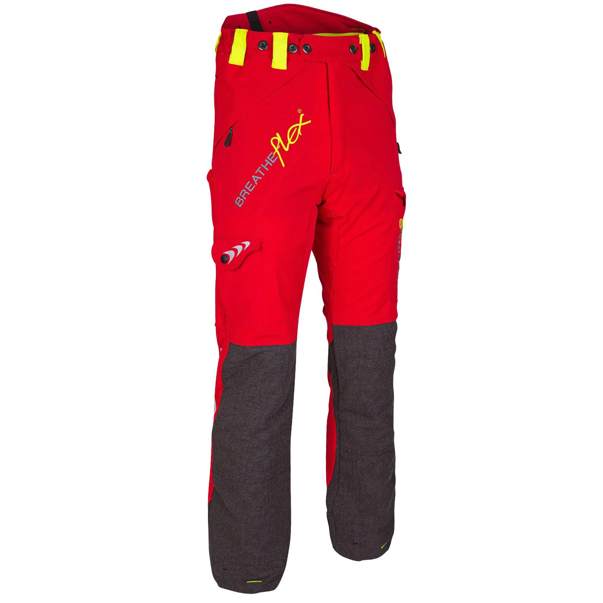 AT4050 Breatheflex Chainsaw Trousers Design C Class 1 - Red