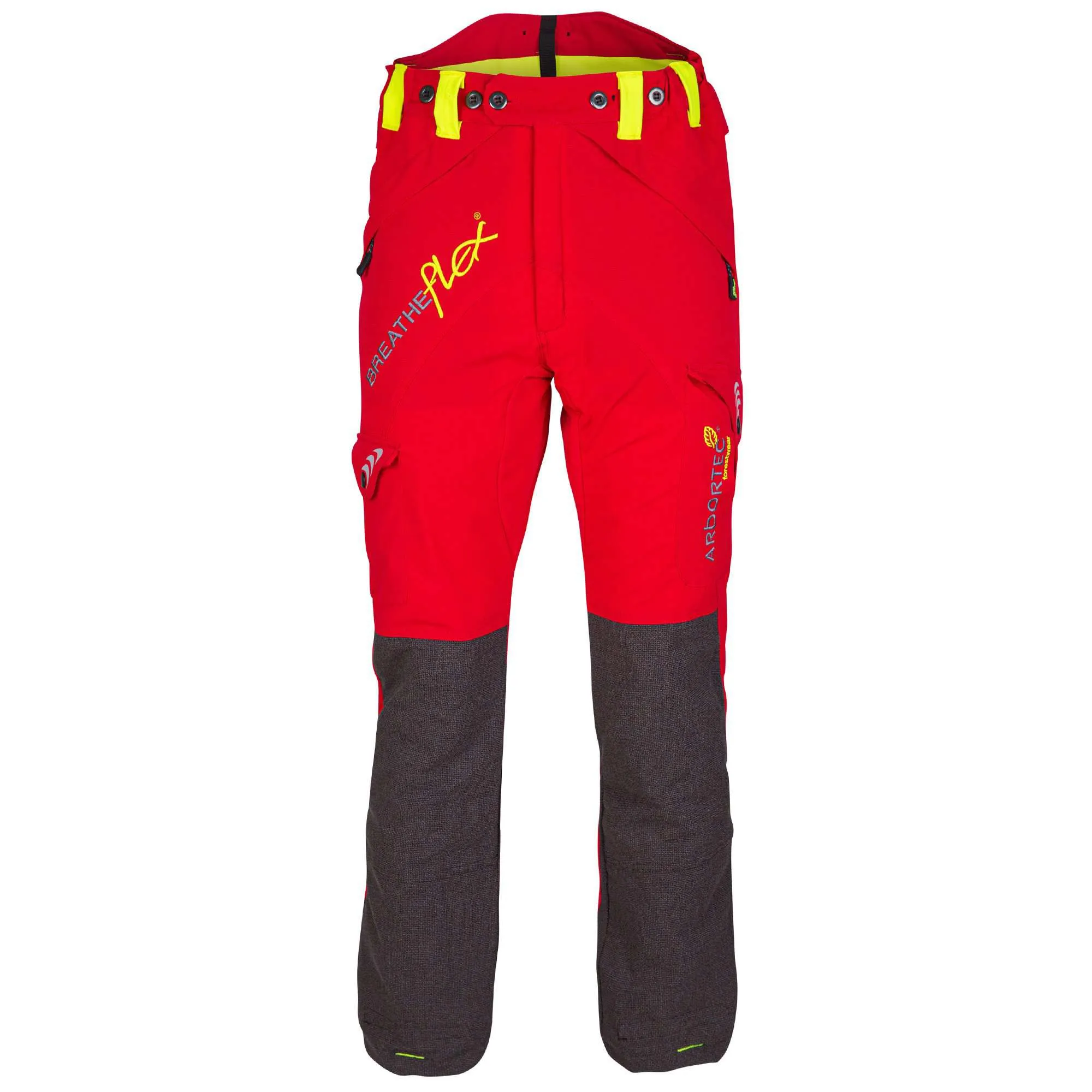 AT4050 Breatheflex Chainsaw Trousers Design C Class 1 - Red