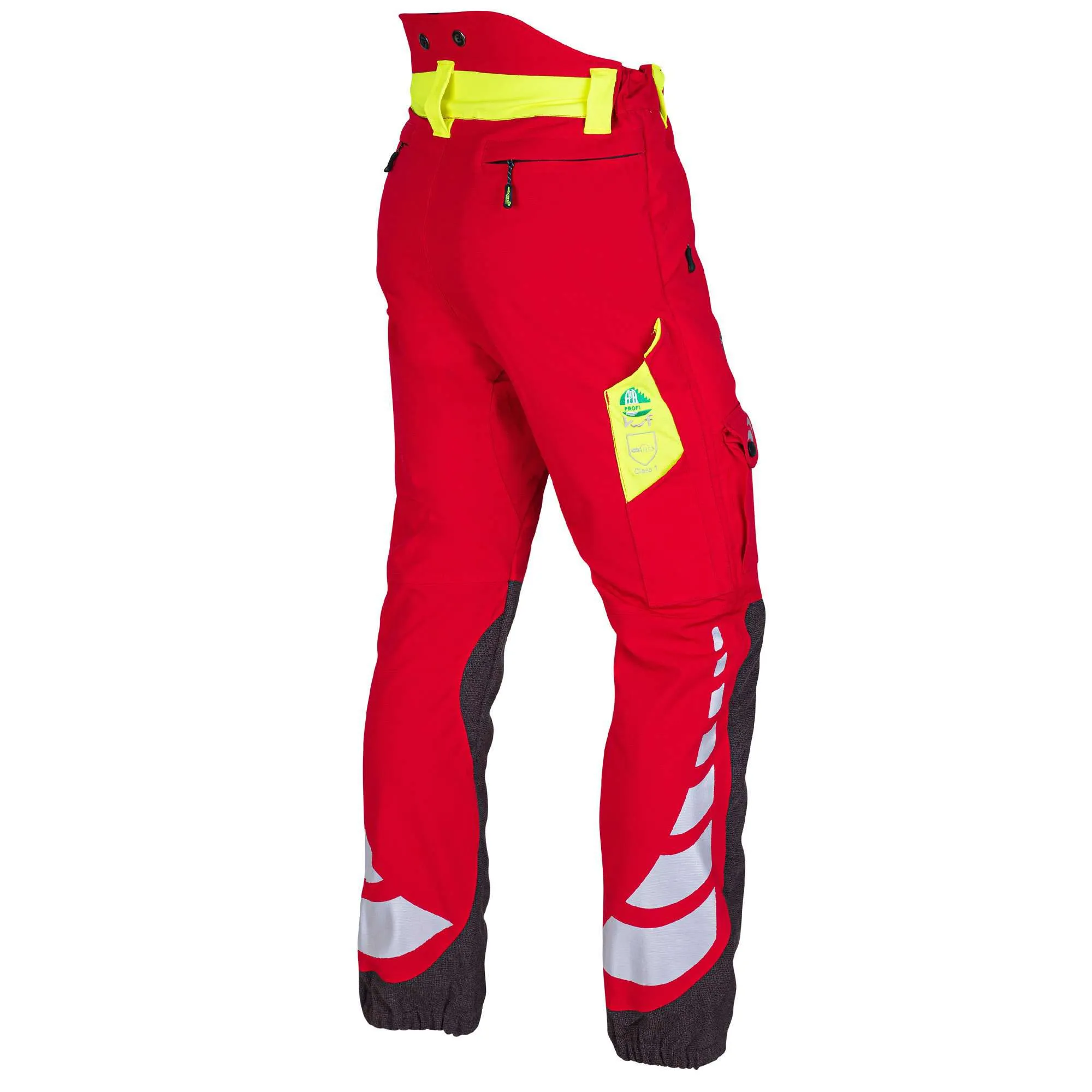 AT4050 Breatheflex Chainsaw Trousers Design C Class 1 - Red