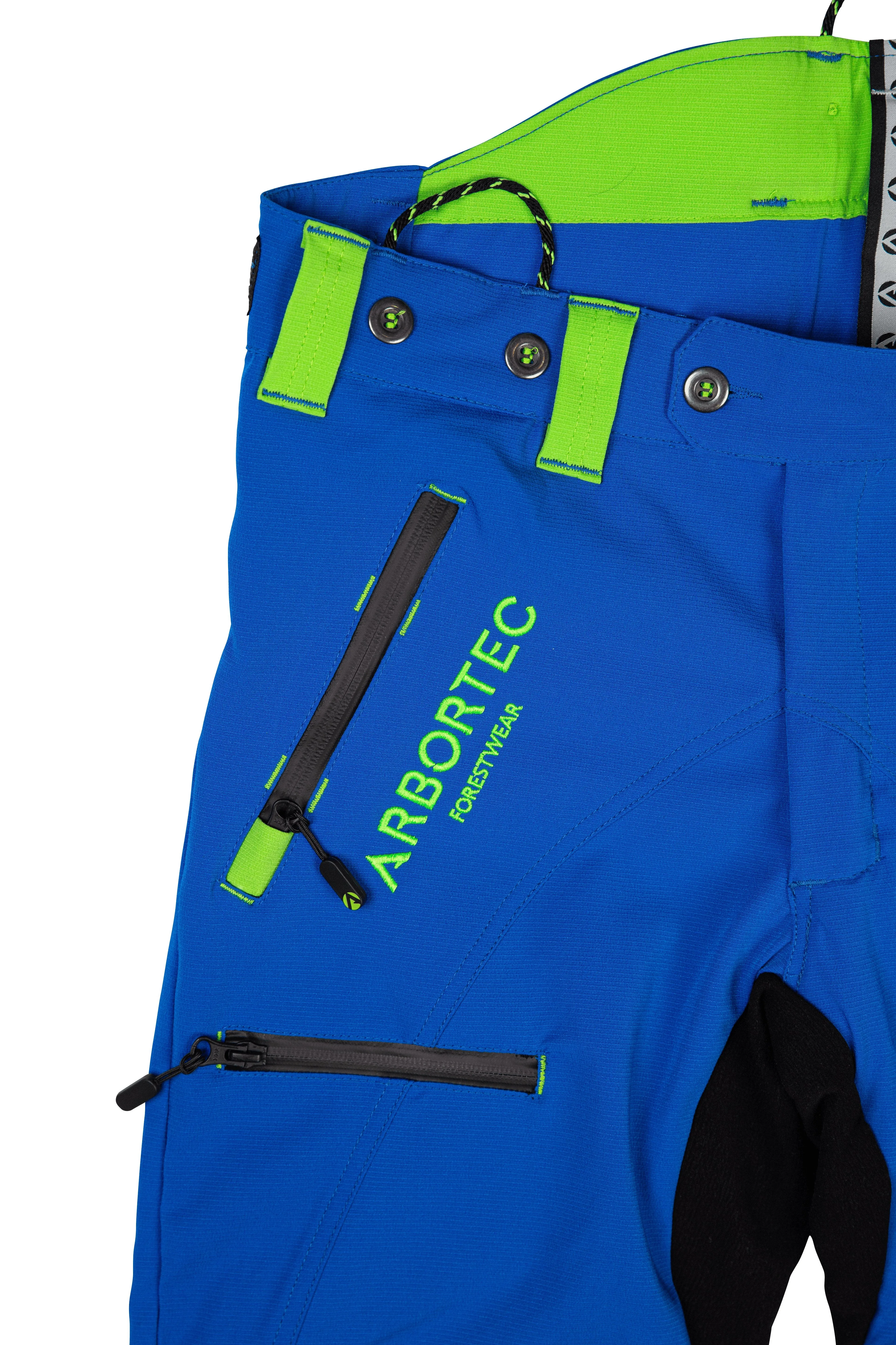 AT4060 Breatheflex Pro Chainsaw Trousers Design A Class 1 - Blue