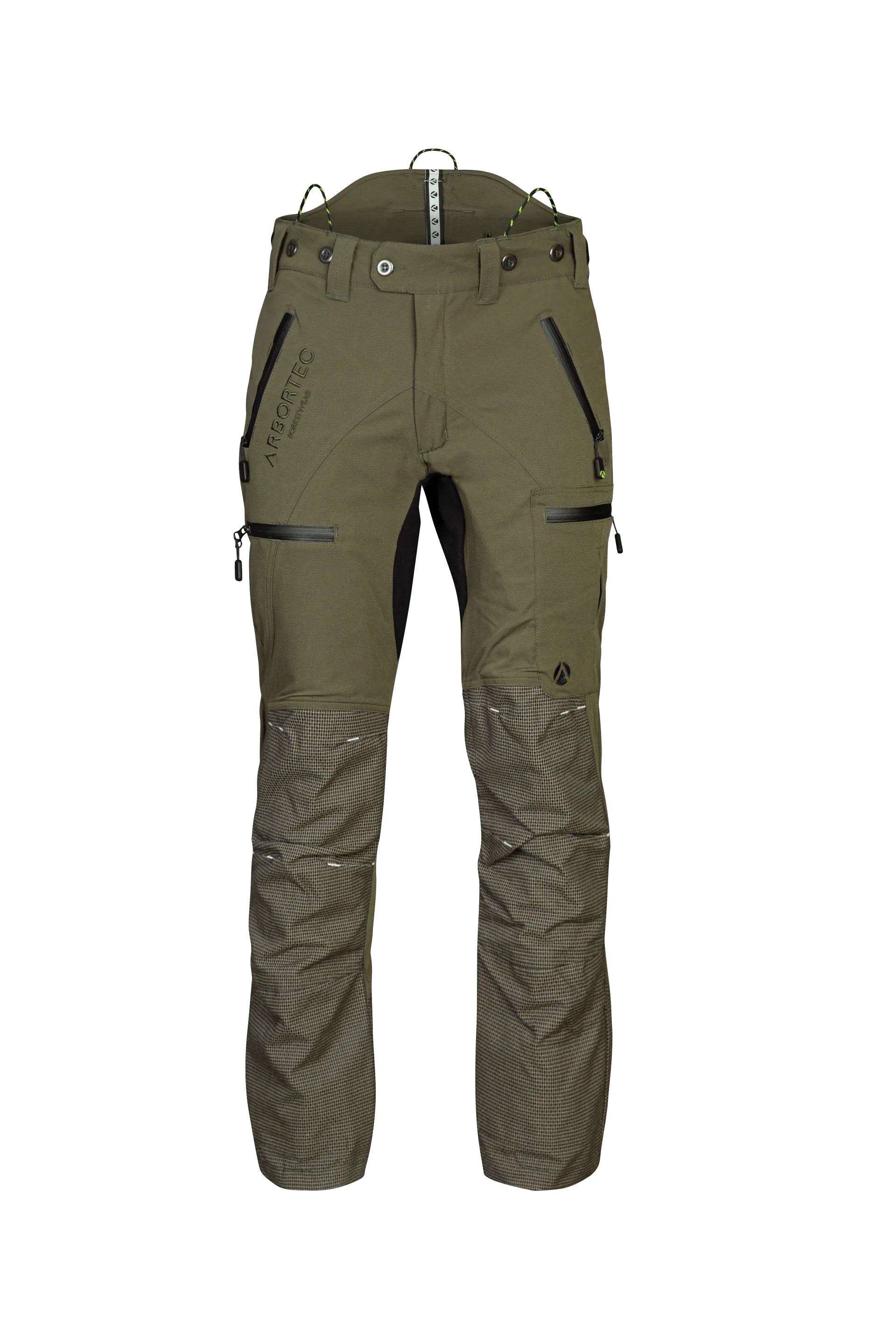 AT4060 Breatheflex Pro Chainsaw Trousers Design A Class 1 - Olive