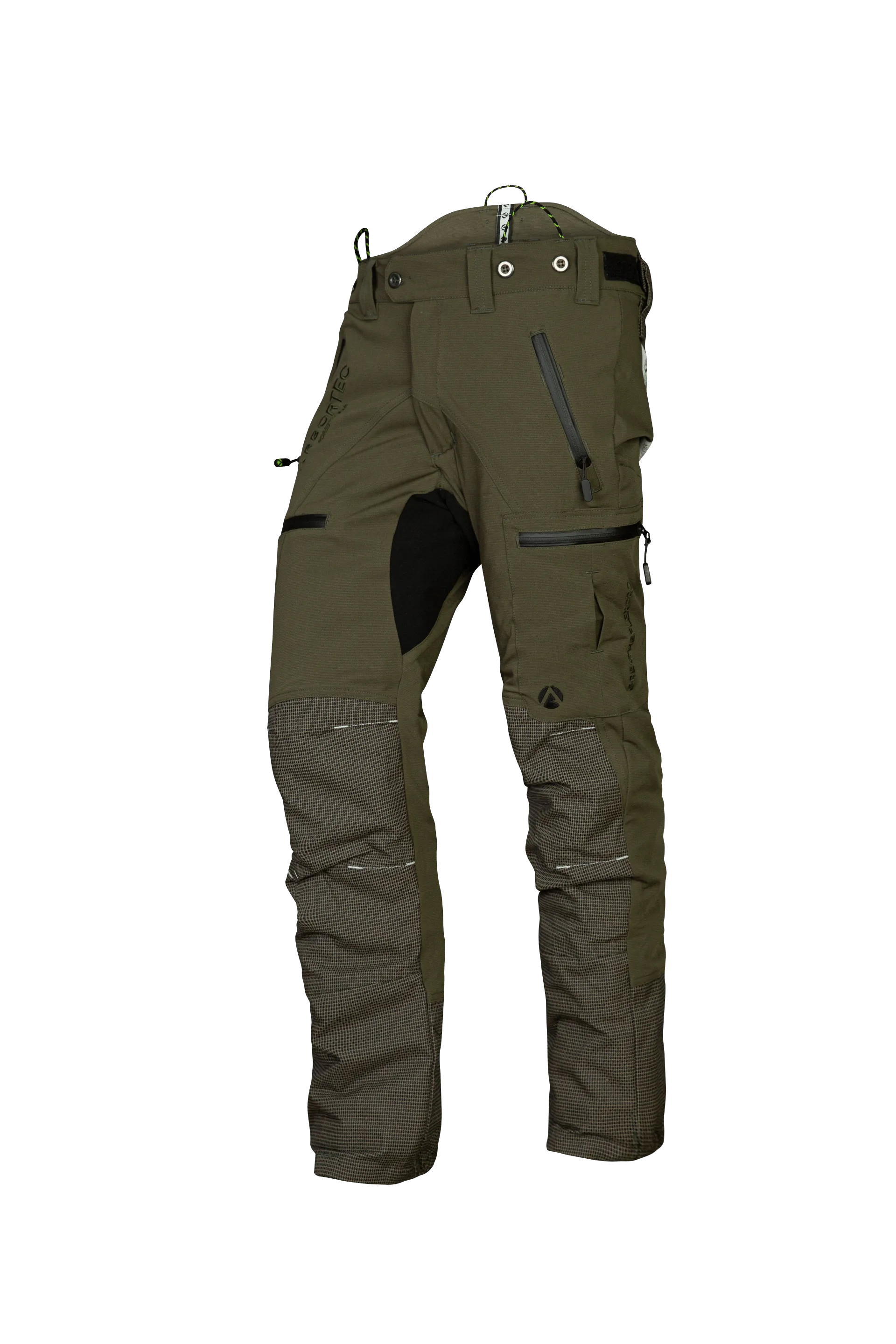 AT4060 Breatheflex Pro Chainsaw Trousers Design A Class 1 - Olive