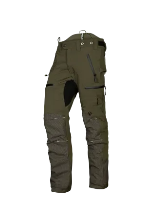 AT4060 Breatheflex Pro Chainsaw Trousers Design A Class 1 - Olive