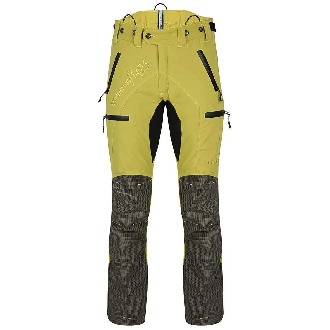 AT4070 Breatheflex Pro Chainsaw Trousers Design C Class 1 - Citrine