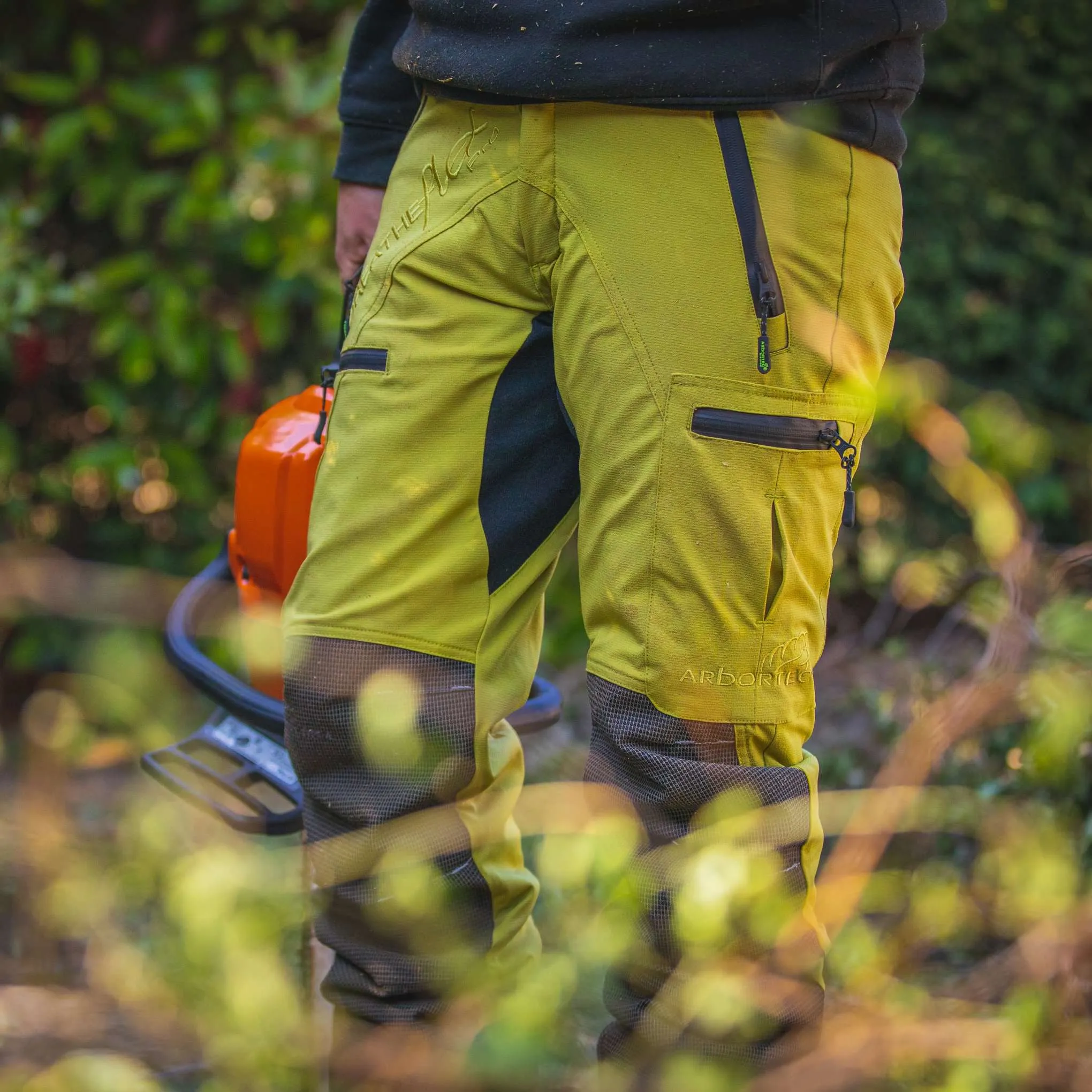 AT4070 Breatheflex Pro Chainsaw Trousers Design C Class 1 - Citrine