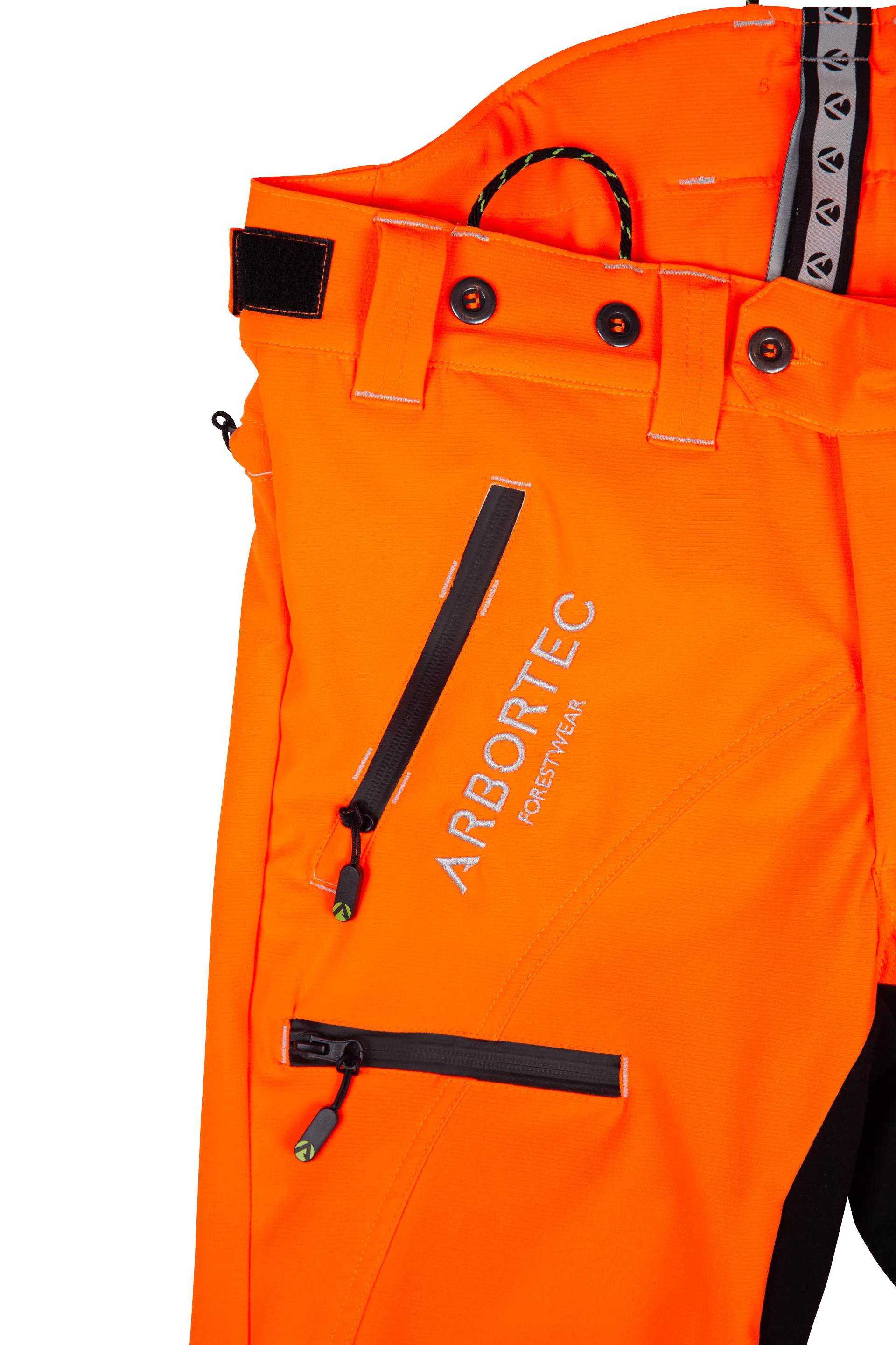 ATHV4060 Breatheflex Pro Chainsaw Trousers Design A Class 1 - Hi-Vis Orange