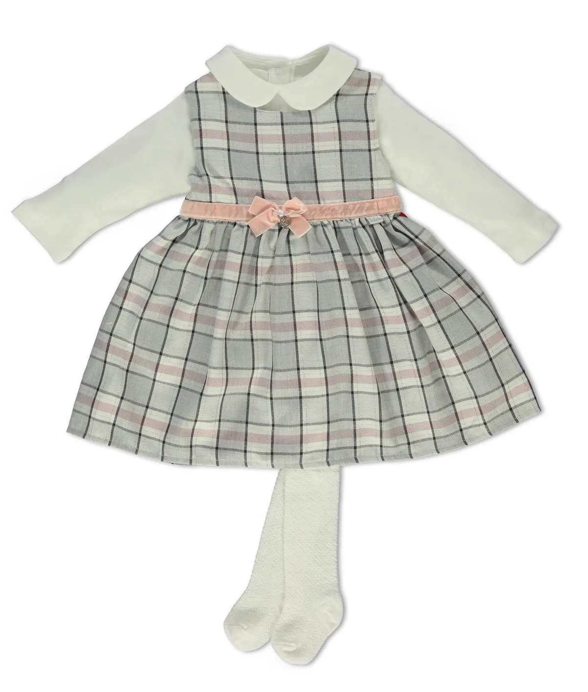 Bebetto Top, Dress And Tights Set (6mths-2yrs)