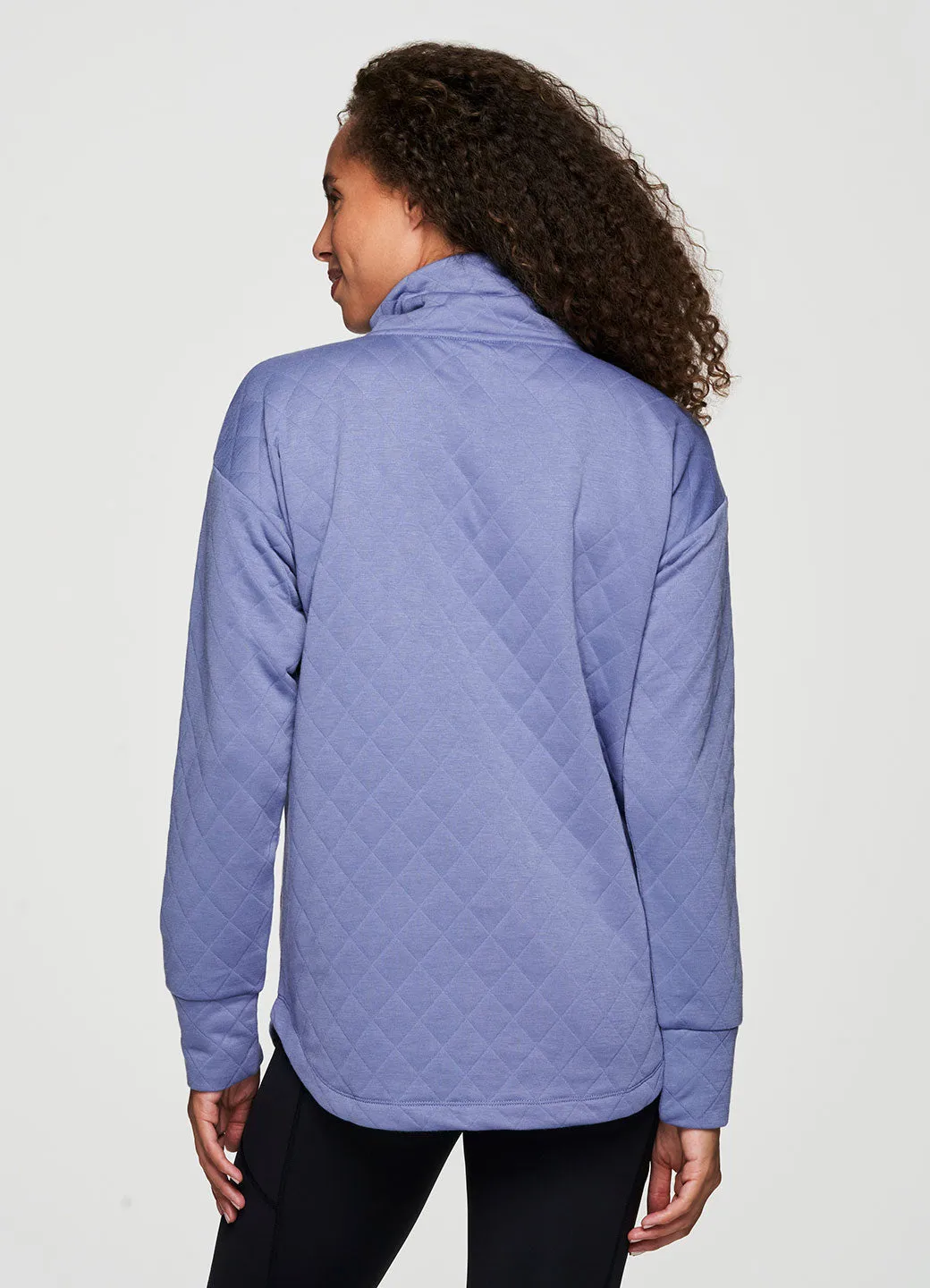 Birch Quilted 1/4 Zip Sweatshirt