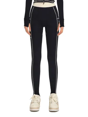 Black Cycling Pants