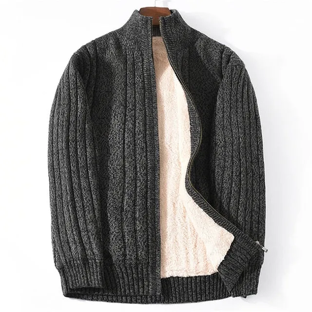 Blue Cloud Cashmere Knitted Jacket