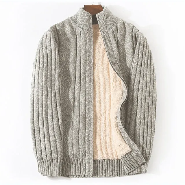 Blue Cloud Cashmere Knitted Jacket