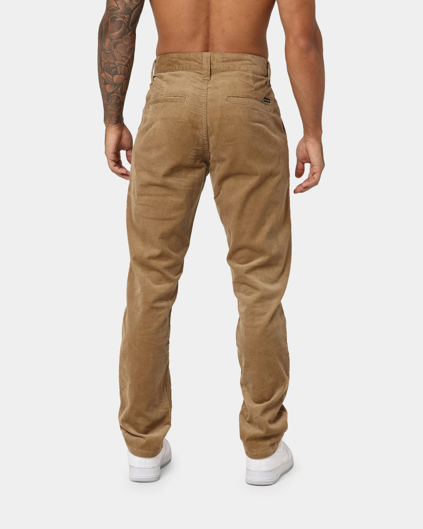 Brixton Choice Chino Pants Khaki Cord