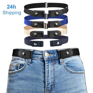 Buckle-Free Stretchable Womens Belt