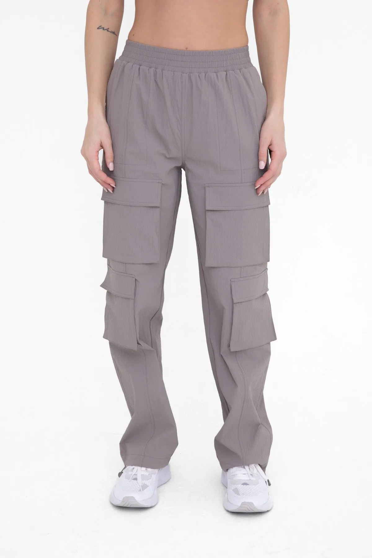 Bungee Hem Cargo Pants | MONO B | FINAL SALE