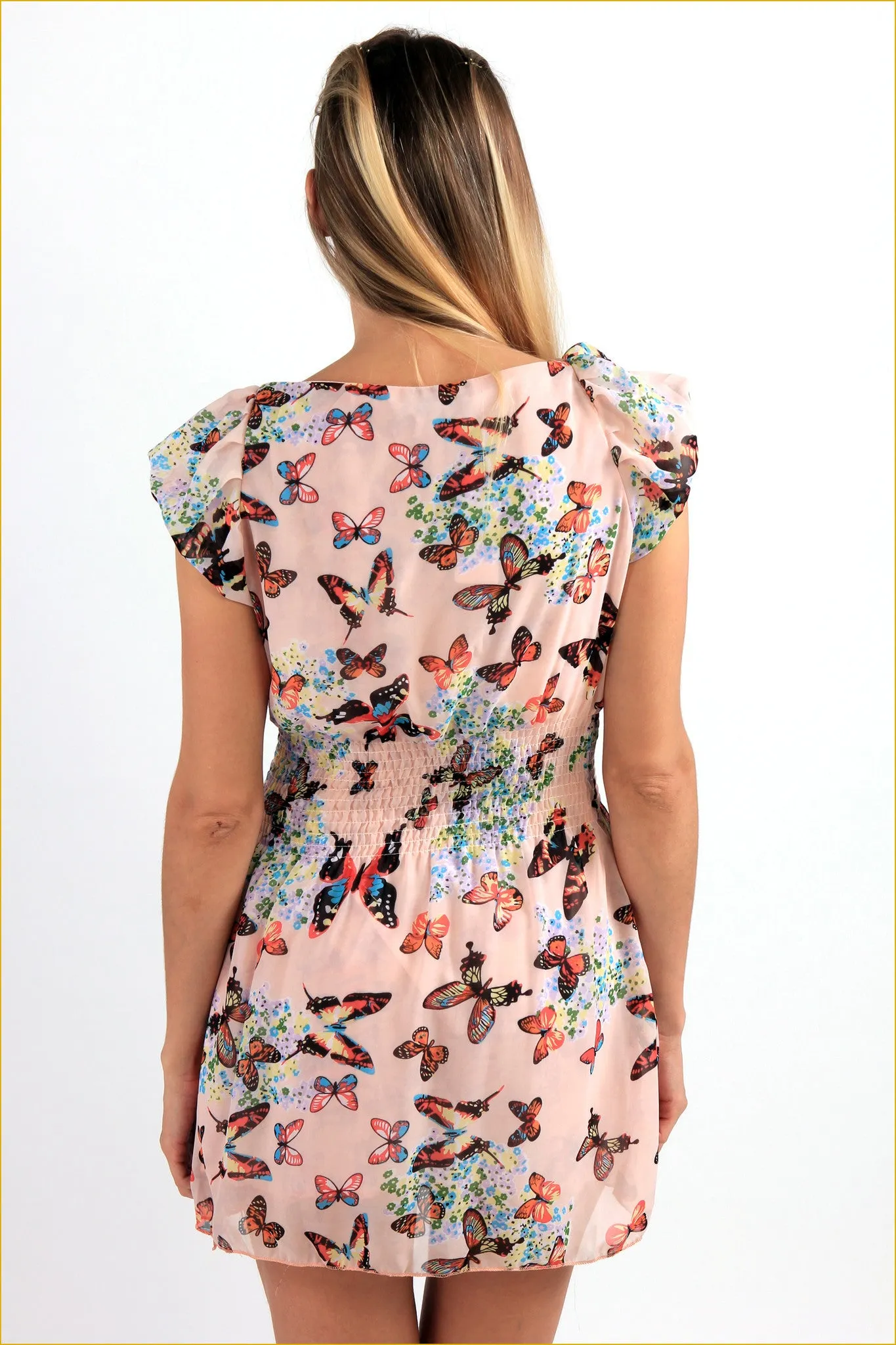 Butterflies Touch Mini Dress