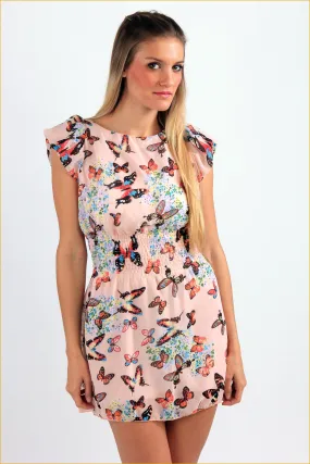 Butterflies Touch Mini Dress