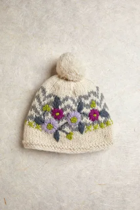 By Many Hands - Kids Sugar & Spice Ecru Beanie