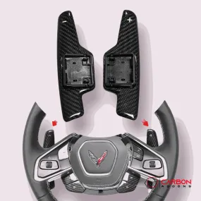 C8 CORVETTE CARBON FIBER PADDLE SHIFTER | DIRECT REPLACEMENT