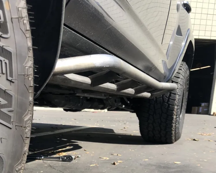 Cali Raised LED 2010-2022 Toyota 4Runner Trail Edition Bolt On Rock Sliders