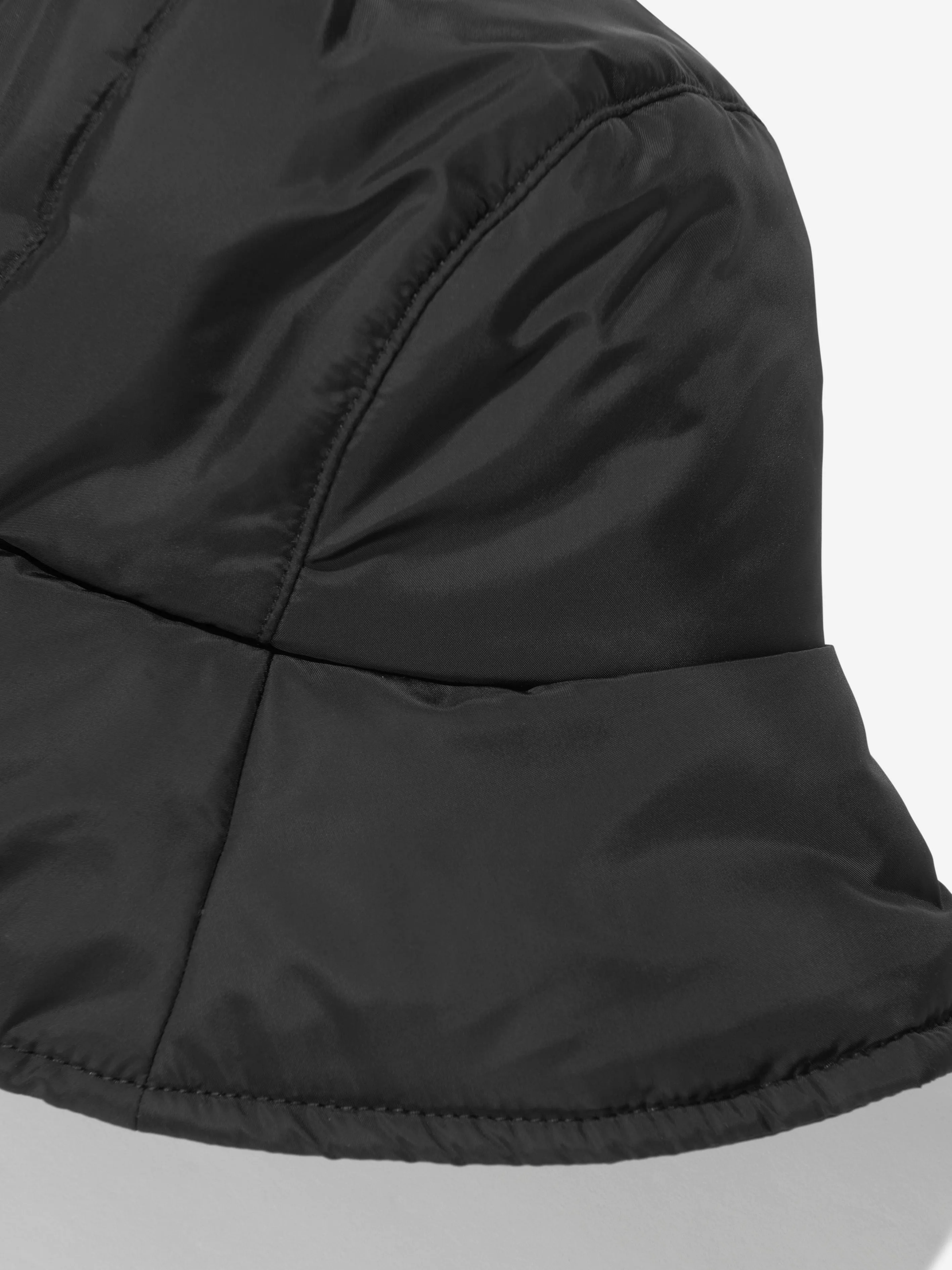 Calvin Klein Kids Quilted Bucket Hat in Black