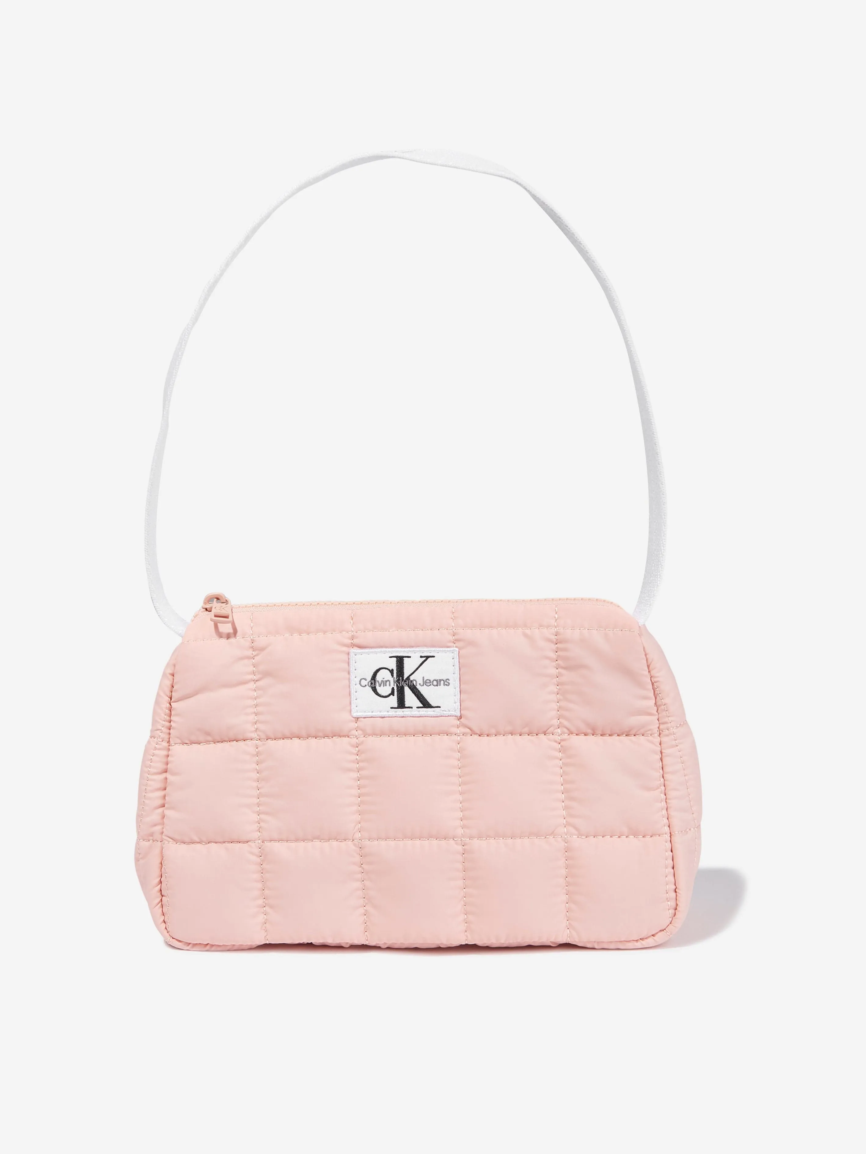 Calvin Klein Kids Quilted Shoulder Bag in Pink