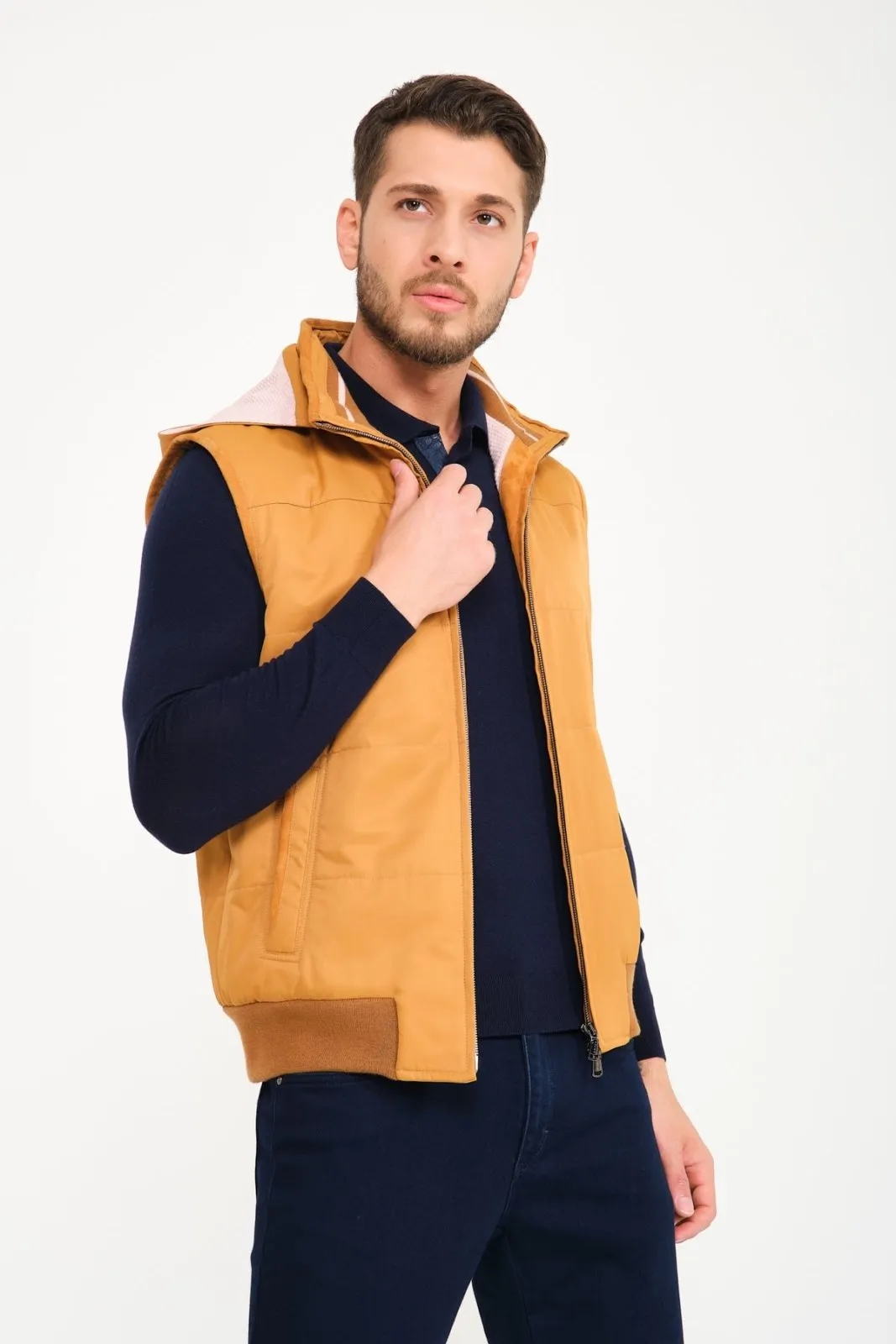 Camel Waterproof Vest