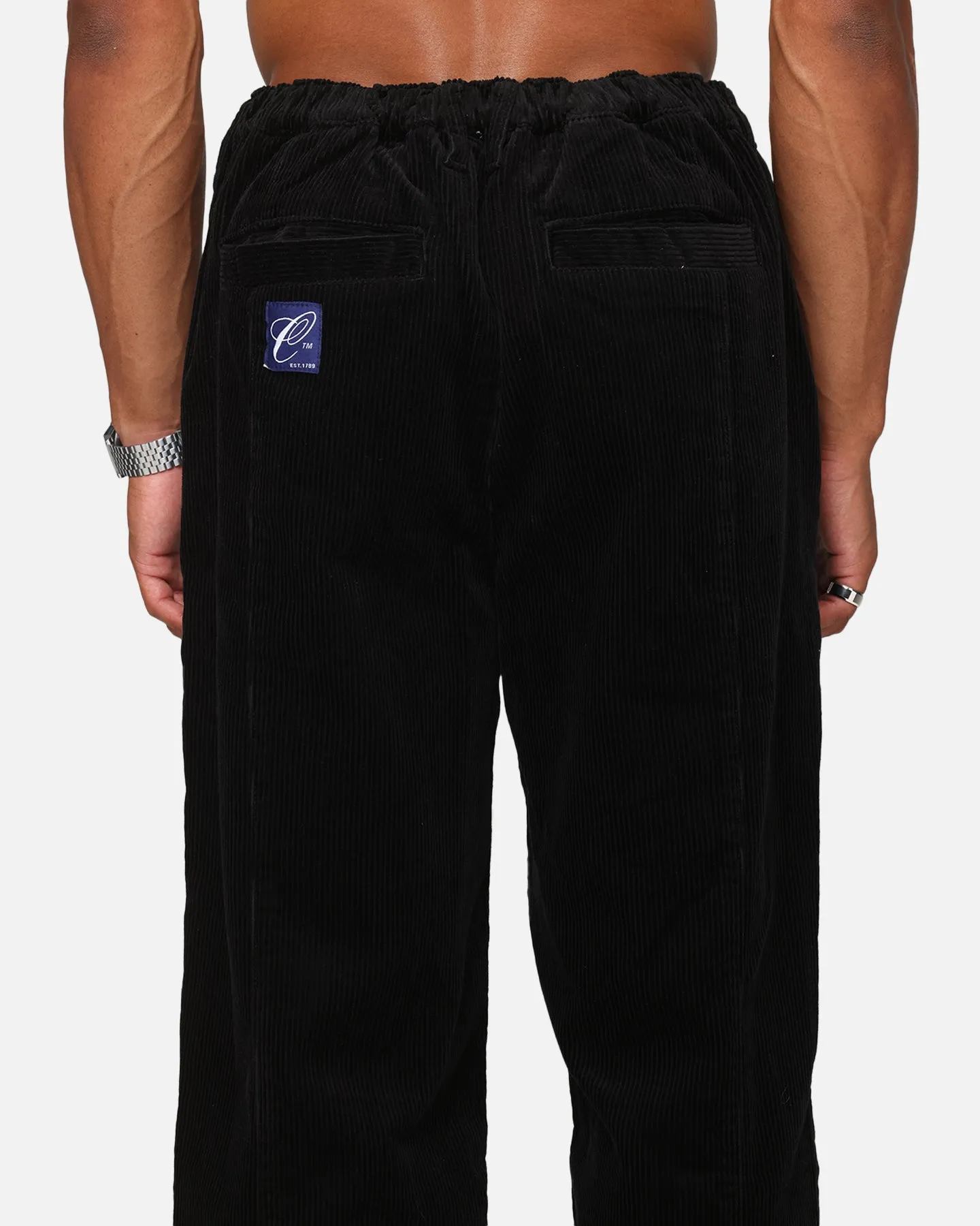 Carre C-Corduroy Track Pant Black