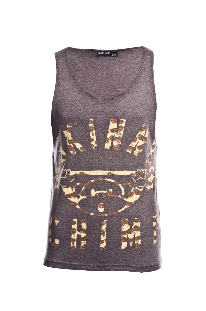 Classic Raw Cut Gym Vest - Monkey Nut - Limited Edition