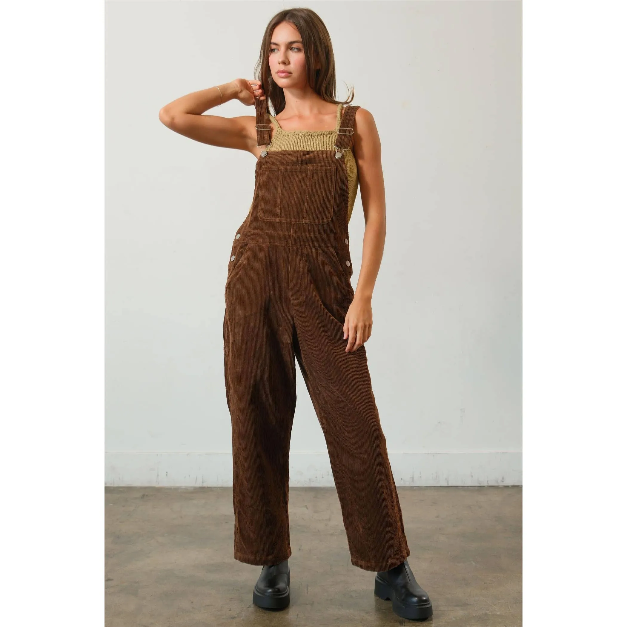 Cord Overalls