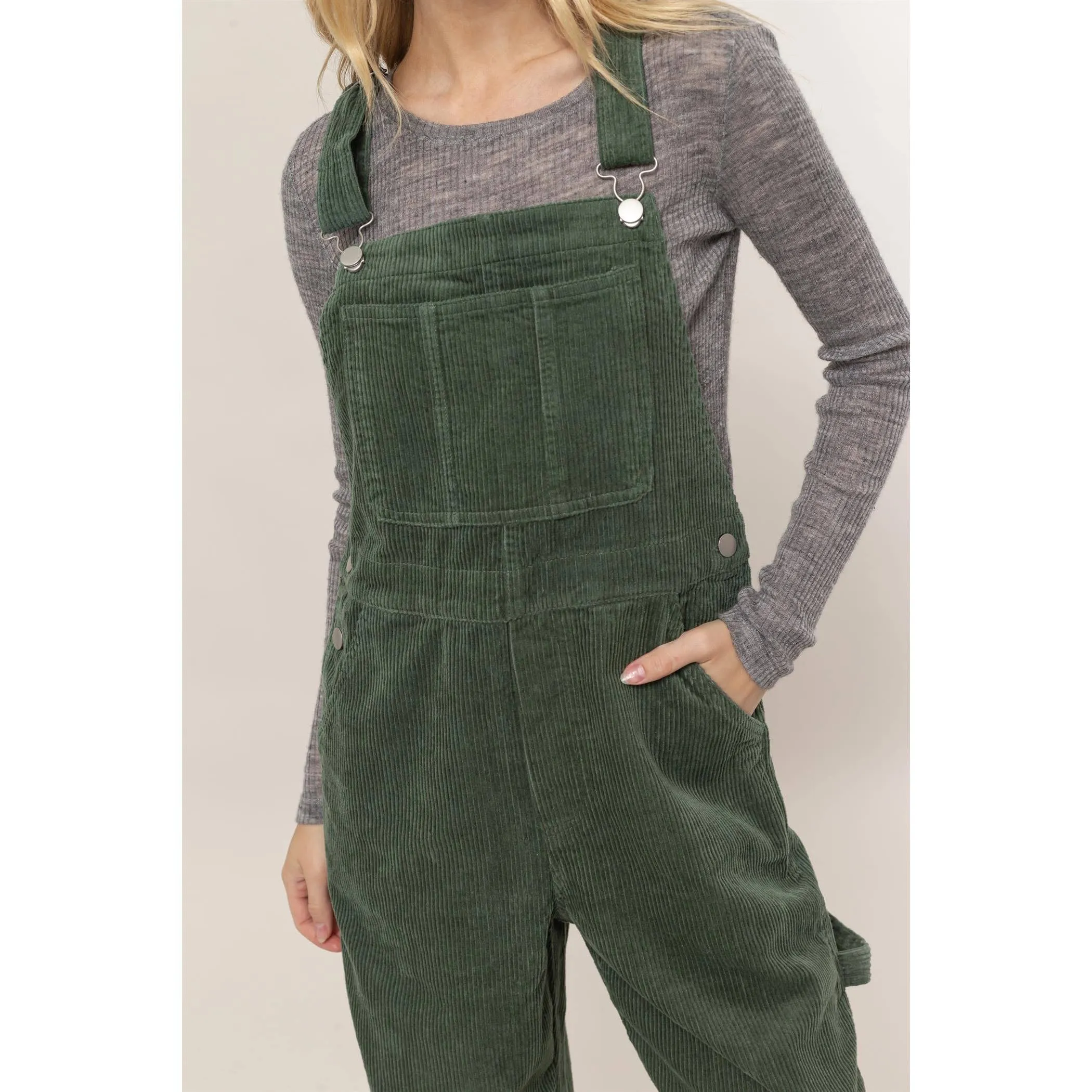 Cord Overalls