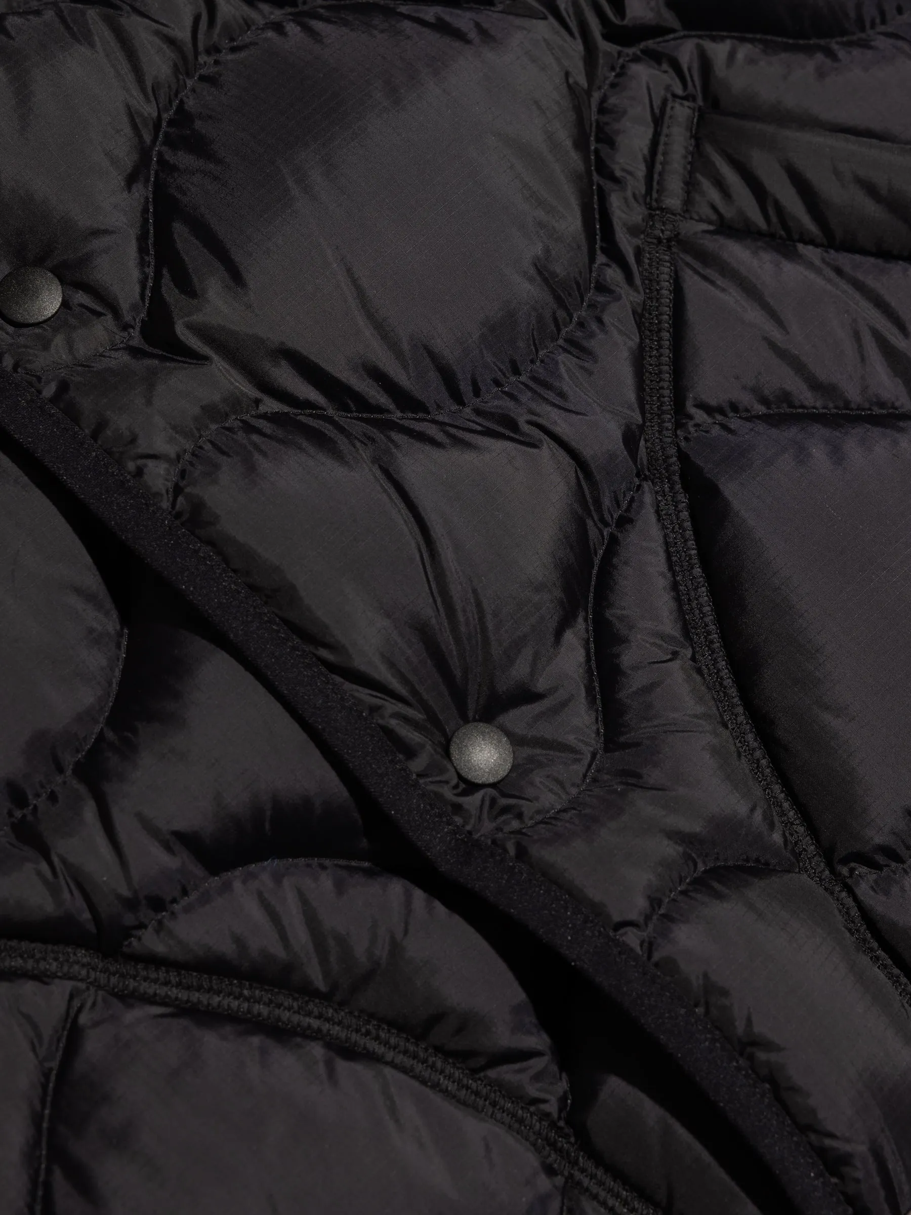 Cuillin Down Vest in Black Recycled Ripstop