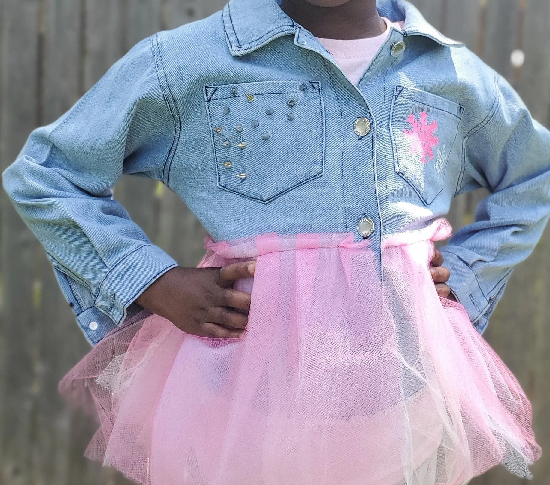 Custom Denim Princess Jacket