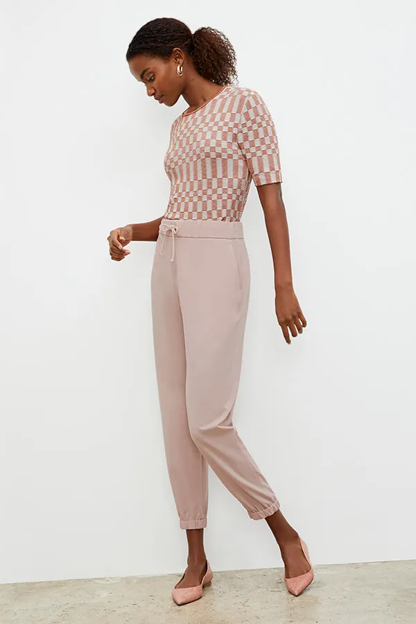 Delaney Jogger - OrigamiTech :: Blush