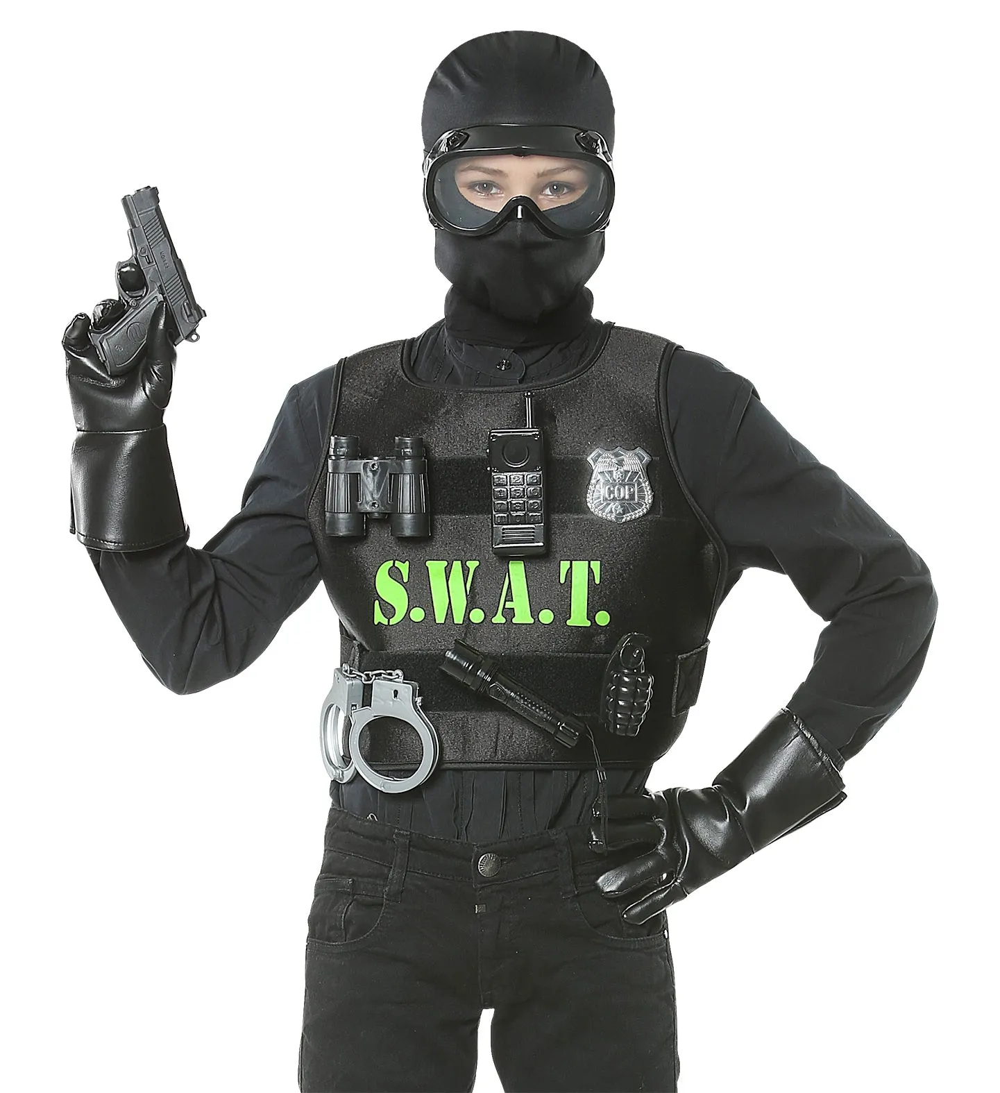 Deluxe SWAT Police Costume Children's