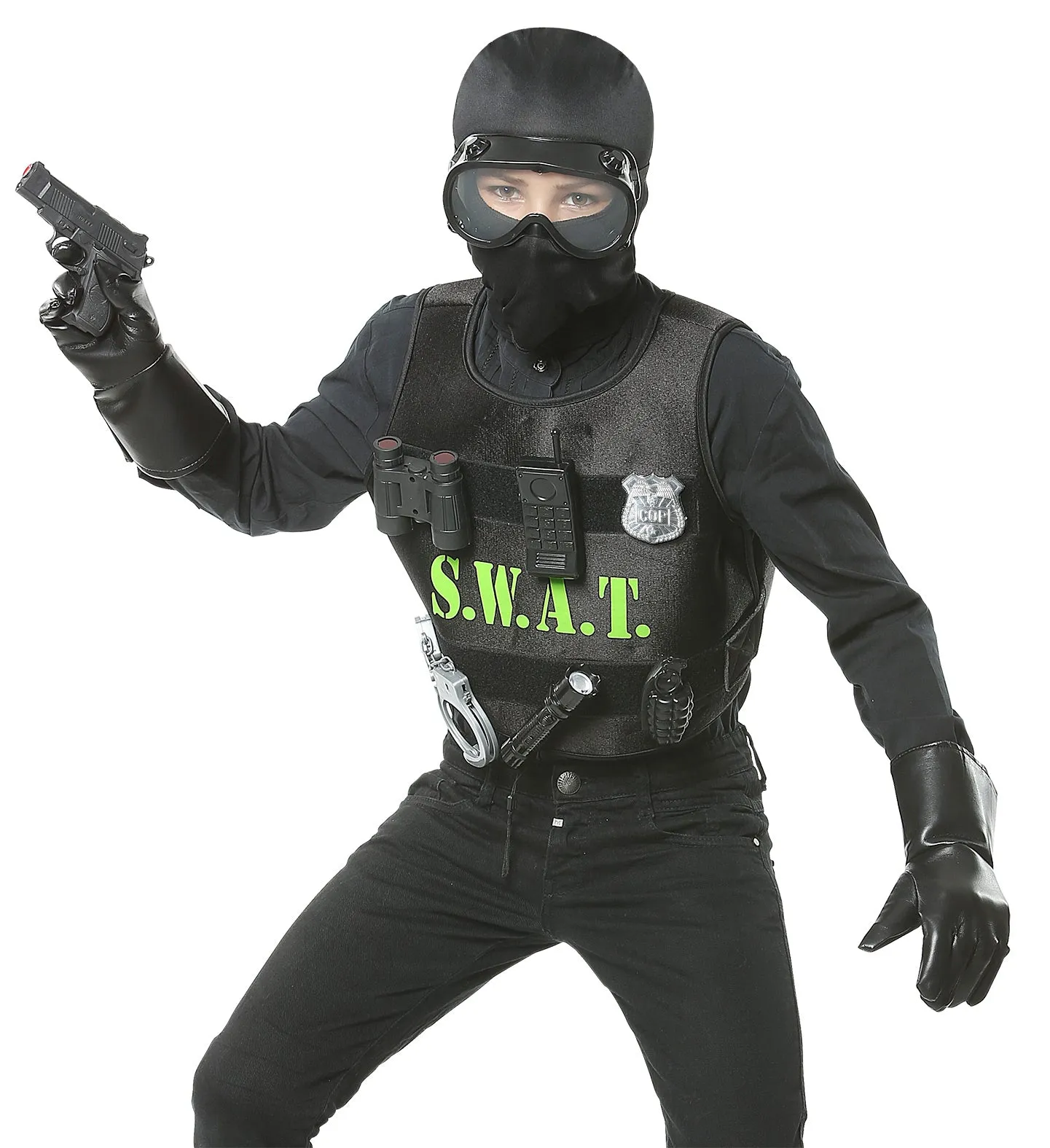 Deluxe SWAT Police Costume Children's