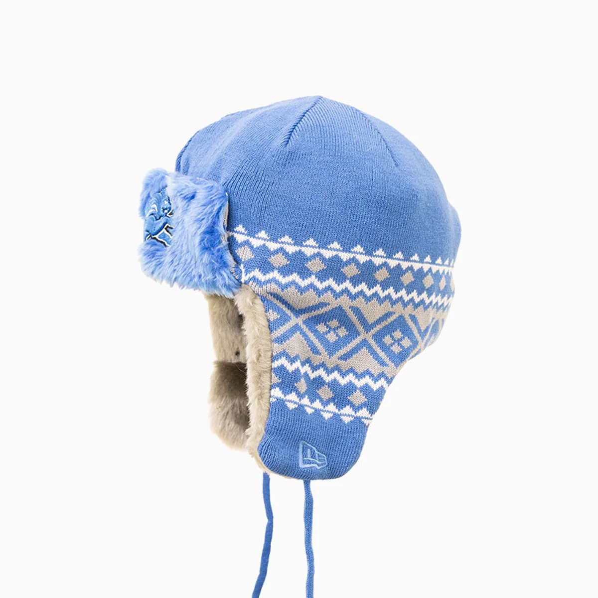 Detroit Lions NFL Trapper Knit Cuff Beanie Hat