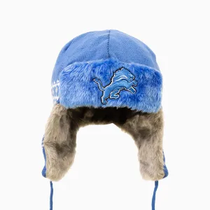 Detroit Lions NFL Trapper Knit Cuff Beanie Hat