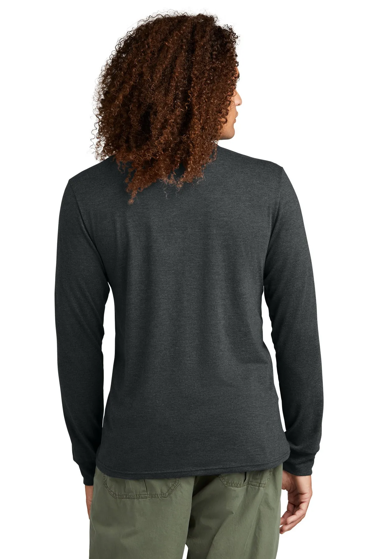 District® Perfect Tri® Long Sleeve Henley DT145