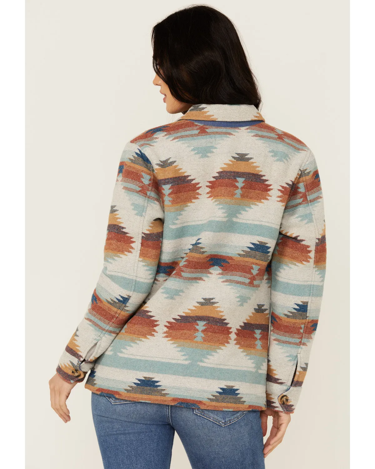 Dusk Southwestern Print Shacket