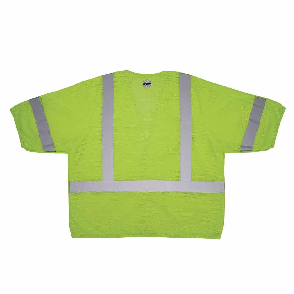 Ergodyne 23053 8315BA S/M Lime Hi Vis Breakaway Safety Vest HL