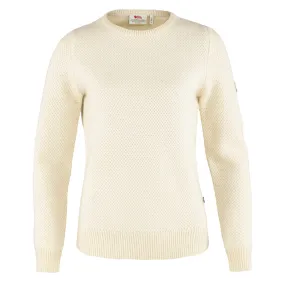 Fjallraven Womens Ovik Structure Sweater Chalk White